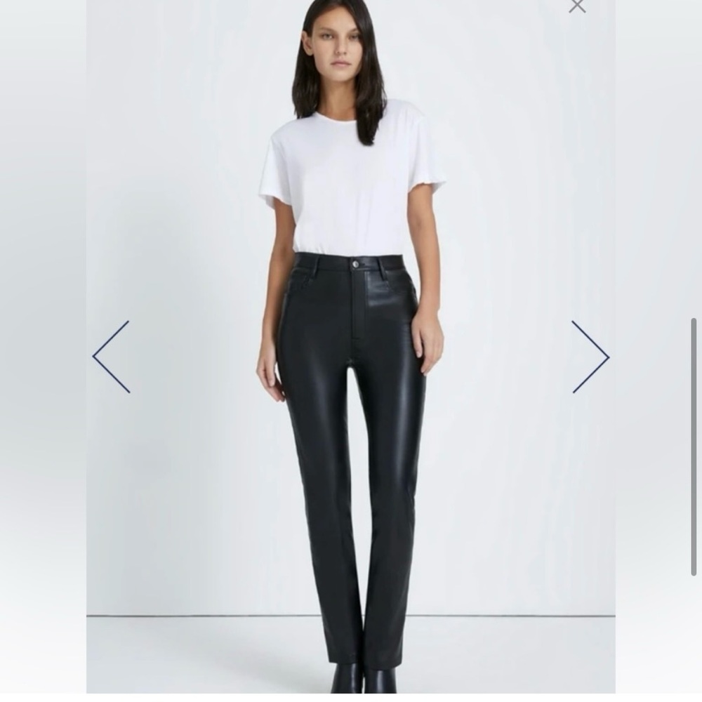 7FAM Vegan Leather Pant - 27